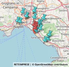 Mappa Via Arturo Consiglio, 80056 Ercolano NA, Italia (5.83111)