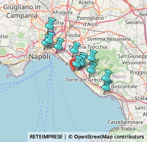 Mappa Via Arturo Consiglio, 80056 Ercolano NA, Italia (5.18417)