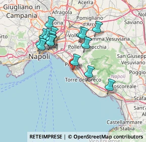 Mappa Via Arturo Consiglio, 80056 Ercolano NA, Italia (7.37188)