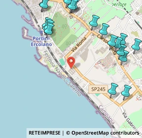 Mappa Via Arturo Consiglio, 80056 Ercolano NA, Italia (0.751)