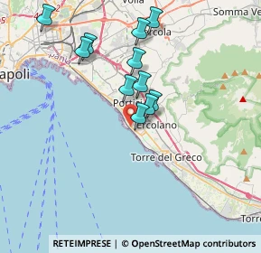 Mappa Via Arturo Consiglio, 80056 Ercolano NA, Italia (3.50182)