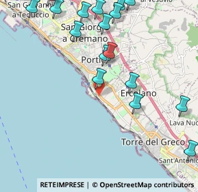 Mappa Via Arturo Consiglio, 80056 Ercolano NA, Italia (2.83235)