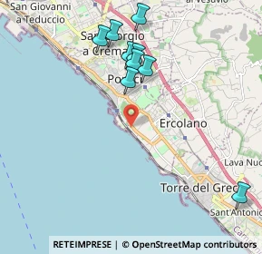 Mappa Via Arturo Consiglio, 80056 Ercolano NA, Italia (2.63)