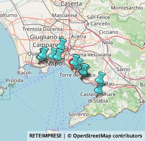 Mappa Via Arturo Consiglio, 80056 Ercolano NA, Italia (9.65846)