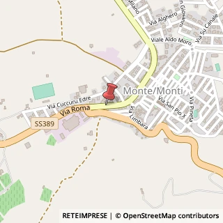 Mappa Via Roma, 109, 07020 Monti OT, Italia, 07020 Monti, Olbia-Tempio (Sardegna)