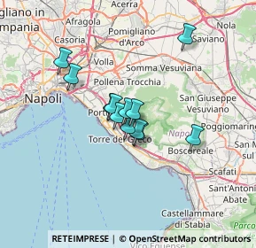 Mappa Via San Luigi Orione al Vesuvio, 80056 Ercolano NA, Italia (4.8175)