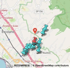 Mappa Via San Luigi Orione al Vesuvio, 80056 Ercolano NA, Italia (0.948)