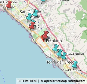 Mappa Vico Sacramento, 80056 Ercolano NA, Italia (2.24)