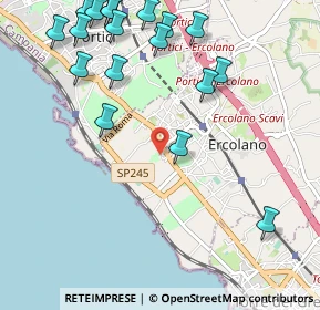 Mappa Vico Sacramento, 80056 Ercolano NA, Italia (1.43)