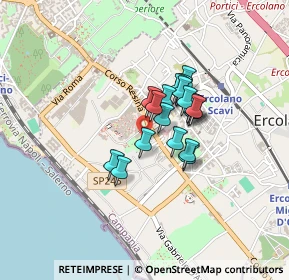 Mappa Vico Sacramento, 80056 Ercolano NA, Italia (0.2945)