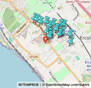 Mappa Vico Sacramento, 80056 Ercolano NA, Italia (0.3545)