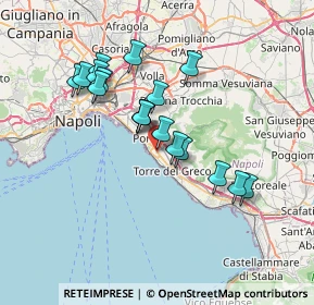 Mappa Vico Sacramento, 80056 Ercolano NA, Italia (6.59944)
