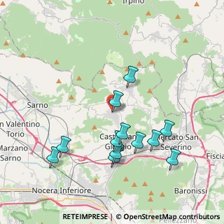 Mappa Via Giuseppe Garibaldi, 84088 Siano SA, Italia (4.23833)