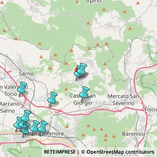 Mappa Via Giuseppe Garibaldi, 84088 Siano SA, Italia (6.32909)