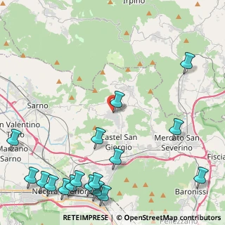 Mappa Via Giuseppe Garibaldi, 84088 Siano SA, Italia (7.01824)