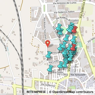 Mappa Via Giovanni Amendola, 70023 Gioia del Colle BA, Italia (0.275)