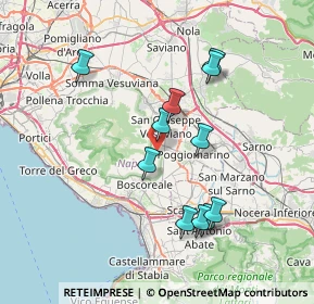 Mappa , 80040 Terzigno NA, Italia (7.43182)