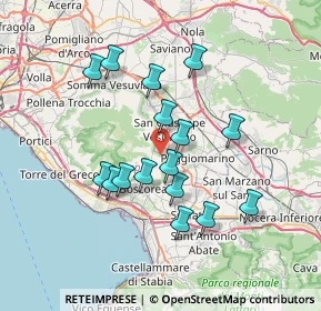Mappa , 80040 Terzigno NA, Italia (6.84563)