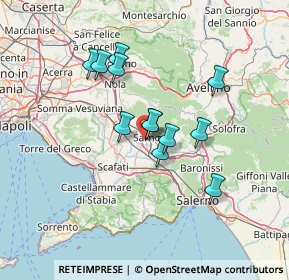 Mappa Via S. Valentino, 84087 Sarno SA, Italia (11.635)