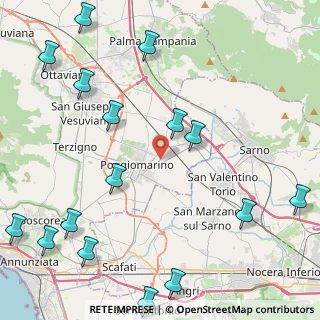 Mappa Via Ceraso, 80040 Poggiomarino NA, Italia (6.51938)