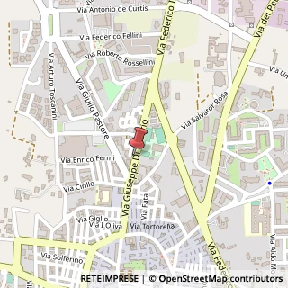 Mappa Via Giuseppe di Vittorio, 121, 70023 Gioia del Colle, Bari (Puglia)