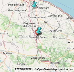 Mappa Via Giacomo Matteotti, 70023 Gioia del Colle BA, Italia (20.734)