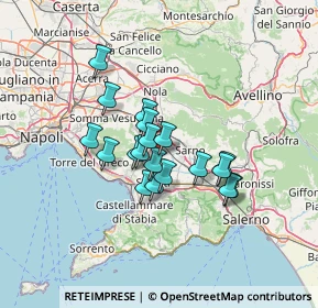 Mappa 80040 Poggiomarino NA, Italia (10.51789)