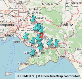 Mappa 80040 Poggiomarino NA, Italia (9.73333)