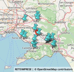 Mappa 80040 Poggiomarino NA, Italia (11.66778)