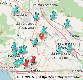 Mappa 80040 Poggiomarino NA, Italia (5.31412)