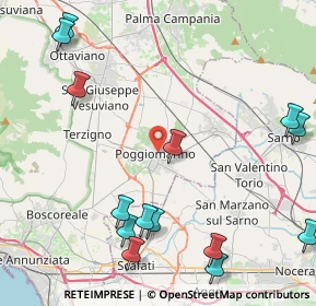 Mappa 80040 Poggiomarino NA, Italia (6.208)