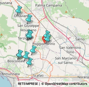 Mappa 80040 Poggiomarino NA, Italia (4.00583)