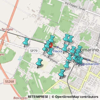 Mappa Via Francesco Miranda, 80040 Poggiomarino NA, Italia (0.4865)
