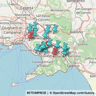 Mappa Via Francesco Miranda, 80040 Poggiomarino NA, Italia (9.884)