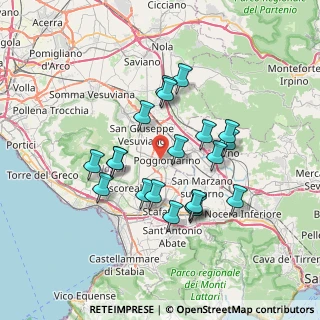 Mappa Via Francesco Miranda, 80040 Poggiomarino NA, Italia (6.797)