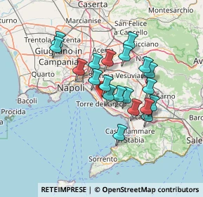 Mappa Traversa II Ferrara, 80056 Ercolano NA, Italia (12.0825)