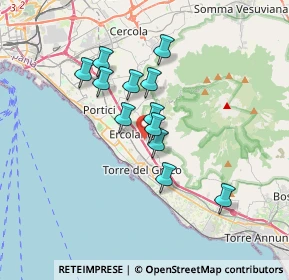 Mappa Traversa II Ferrara, 80056 Ercolano NA, Italia (2.90917)