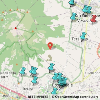Mappa Via Vicinale Lavarella, 80040 Terzigno NA, Italia (3.562)