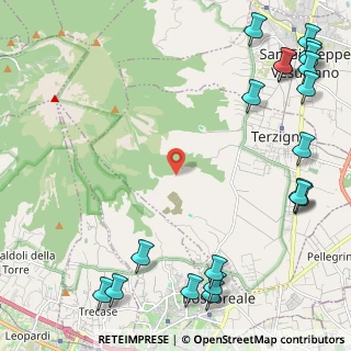 Mappa Via Vicinale Lavarella, 80040 Terzigno NA, Italia (3.632)