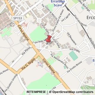 Mappa Via G. Marconi,  37, 80056 Ercolano, Napoli (Campania)