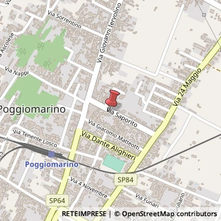 Mappa Via Saporito, 30, 80040 Poggiomarino, Napoli (Campania)