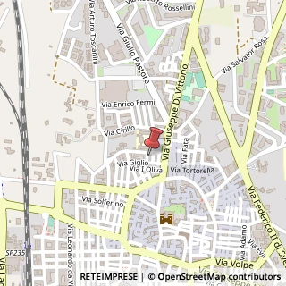 Mappa Via Giosuè Carducci, 64, 70023 Gioia del Colle, Bari (Puglia)