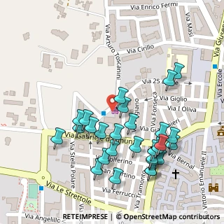 Mappa Via della Pace, 70023 Gioia del Colle BA, Italia (0.14107)