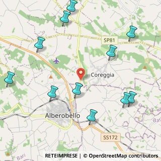 Mappa SP 113, 70011 Alberobello BA, Italia (2.87545)