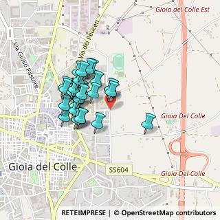 Mappa Via Luigi Einaudi, 70023 Gioia del Colle BA, Italia (0.36897)