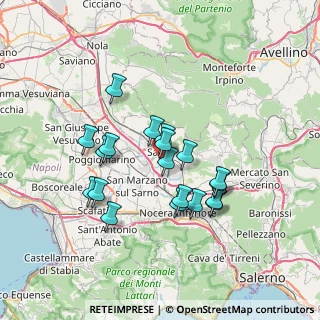 Mappa Via Masseria Monturiello, 84087 Sarno SA, Italia (6.49632)