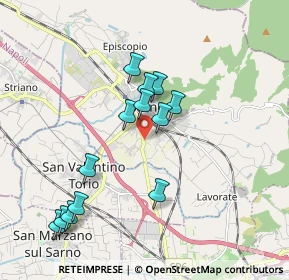 Mappa Via Masseria Monturiello, 84087 Sarno SA, Italia (1.91615)
