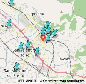 Mappa Via Masseria Monturiello, 84087 Sarno SA, Italia (1.89667)