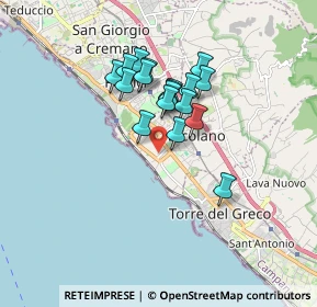 Mappa Traversa I Verzieri, 80056 Ercolano NA, Italia (1.39389)