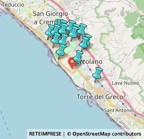 Mappa Traversa I Verzieri, 80056 Ercolano NA, Italia (1.67444)